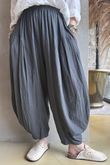 Noa Linen Blend Sia Barrel Trouser Charcoal /14 *